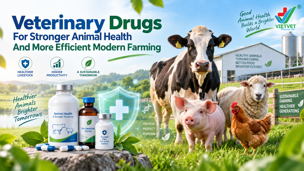 Veterinary Drugs For Stronger Animal Health And More Efficient Modern Farming