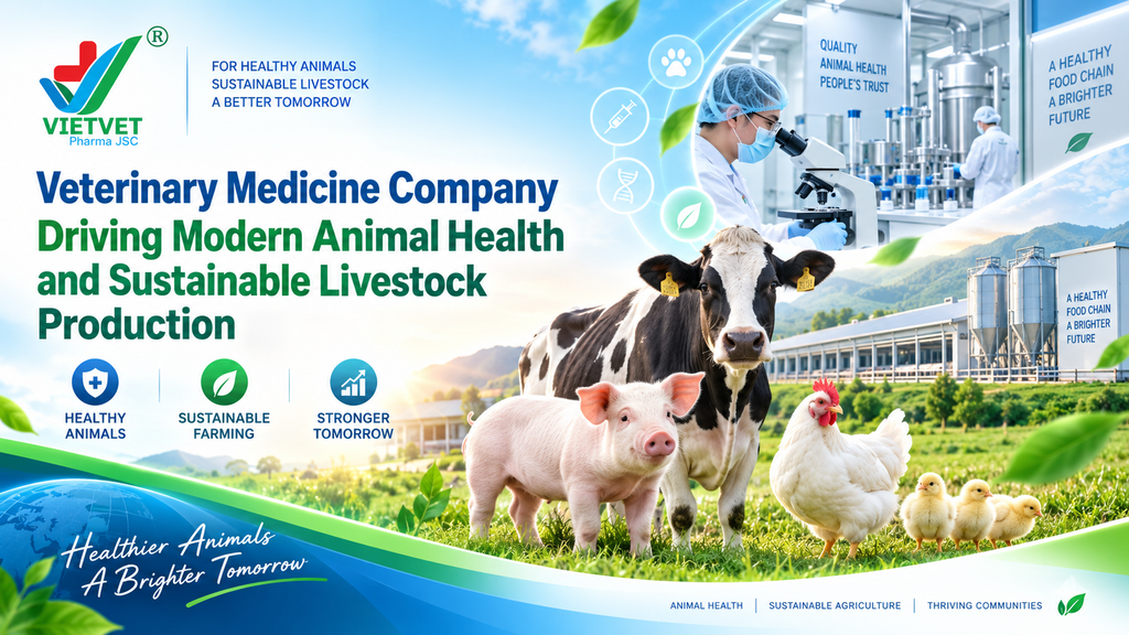 Veterinary Medicine Company Driving Modern Animal Health and Sustainable Livestock Production