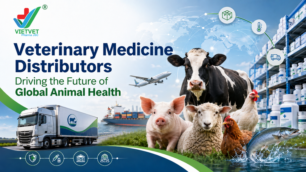 Veterinary Medicine Distributors Driving the Future of Global Animal Health