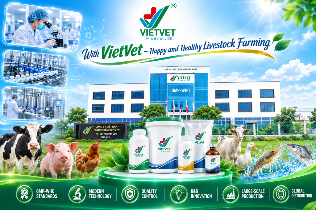 GMP-WHO VETERINARY MEDICINE FACTORY – QUALITY & SAFETY