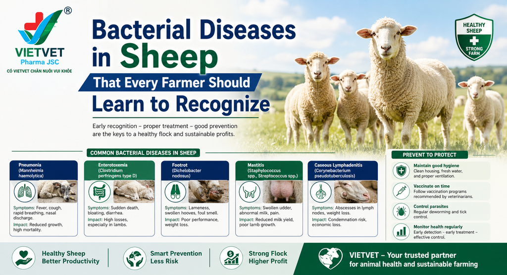Bacterial Diseases in Sheep That Every Farmer Should Learn to Recognize
