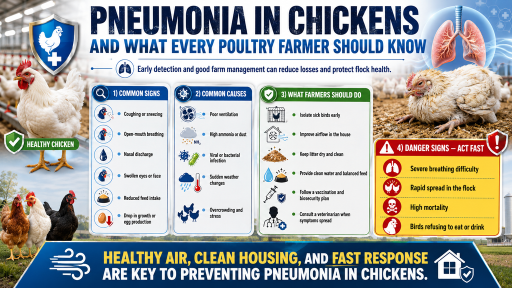 Pneumonia in Chickens and What Every Poultry Farmer Should Know