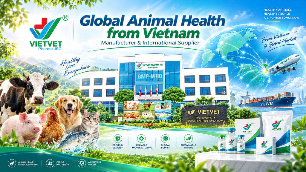 VETERINARY MEDICINE MANUFACTURERS AND SUPPLIERS IN VIETNAM