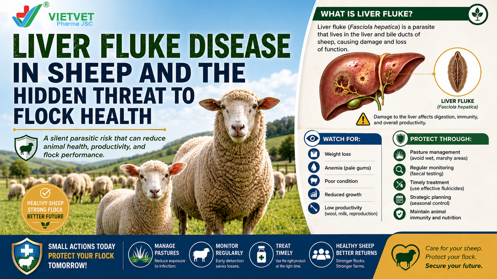 Liver Fluke Disease in Sheep and the Hidden Threat to Flock Health