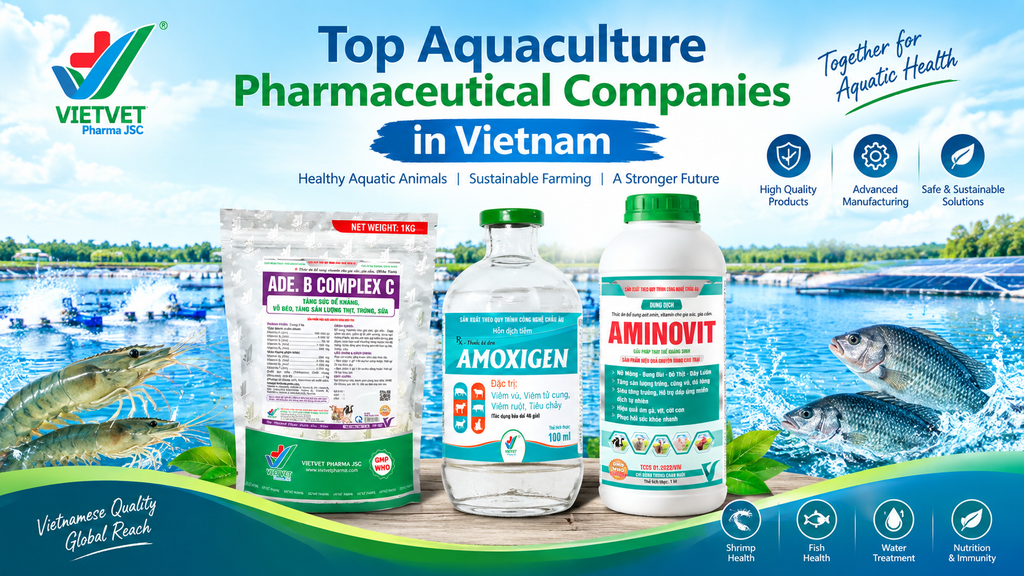 Top Aquaculture Pharmaceutical Companies in Vietnam