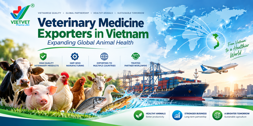 Veterinary Medicine Exporters in Vietnam Expanding Global Animal Health