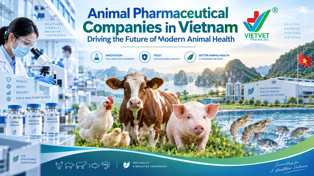 Animal Pharmaceutical Companies in Vietnam Driving the Future of Modern Animal Health
