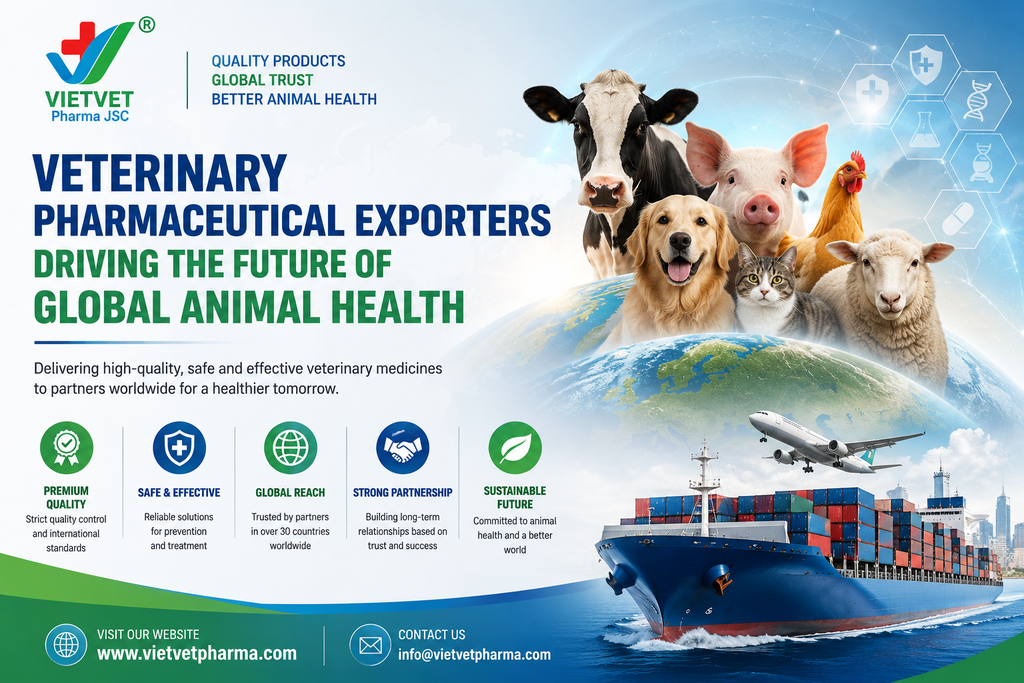 Veterinary Pharmaceutical Exporters Driving the Future of Global Animal Health