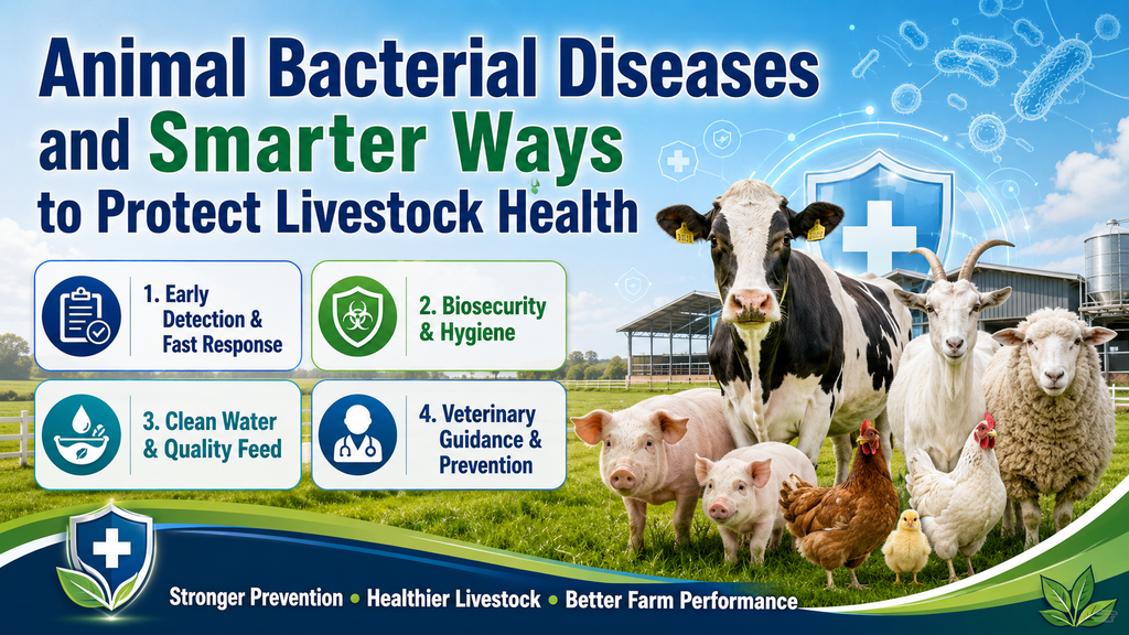 Animal Bacterial Diseases and Smarter Ways to Protect Livestock Health