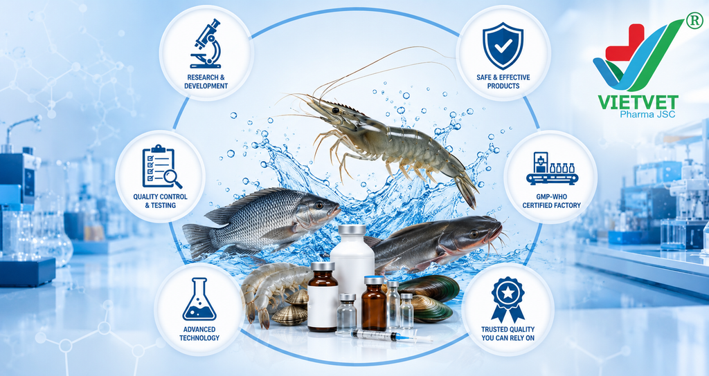 PRESTIGIOUS AQUATIC MEDICINE FACTORY IN VIETNAM