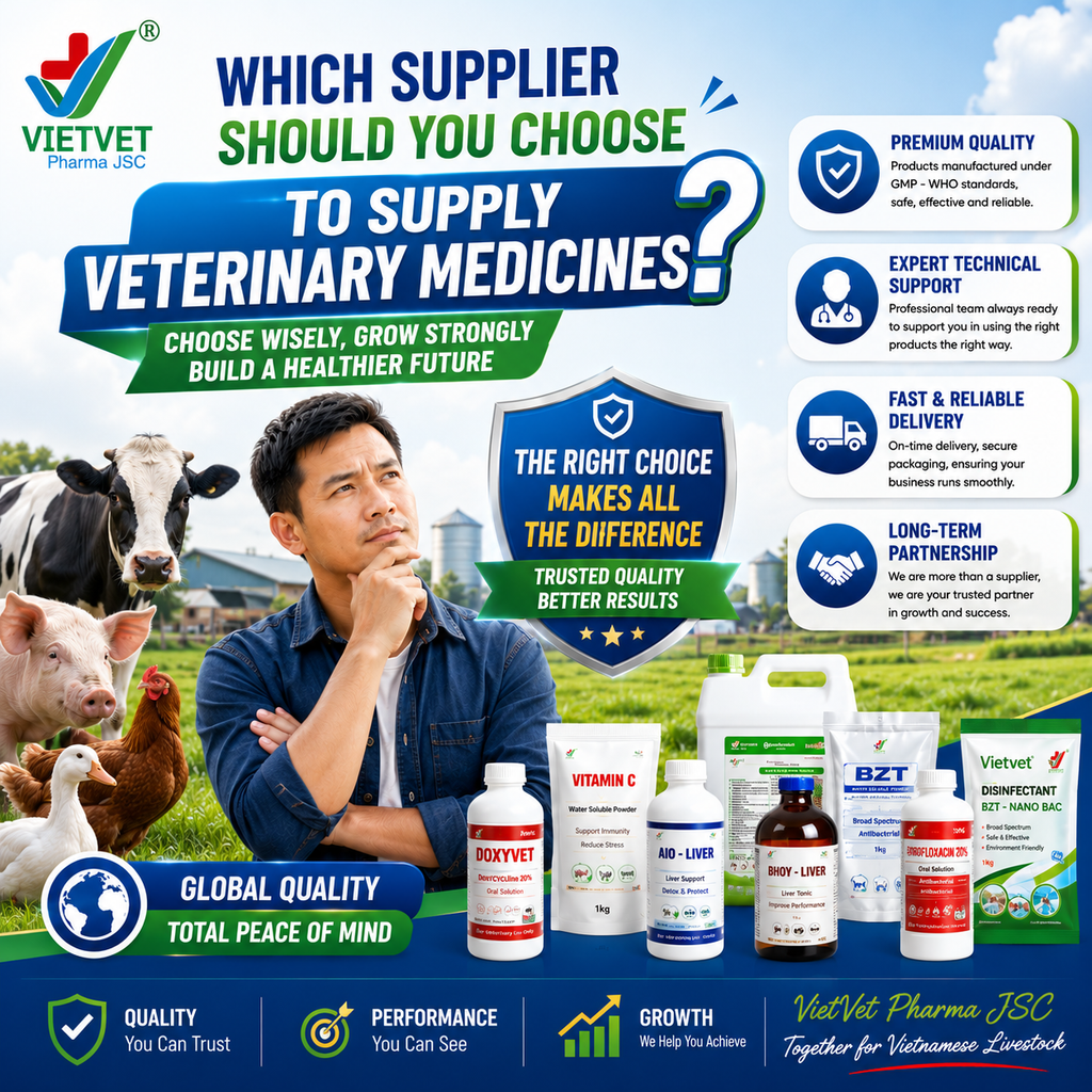 Livestock Medicine Suppliers: How to Choose a Reliable Partner for Healthier and More Productive Farms