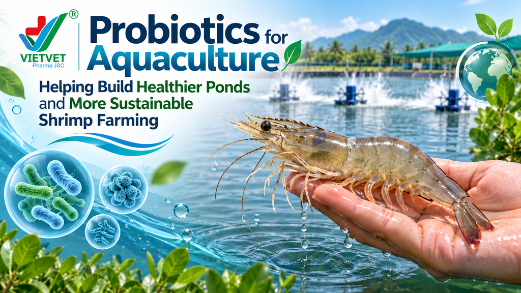 Probiotics for Aquaculture Helping Build Healthier Ponds and More Sustainable Shrimp Farming
