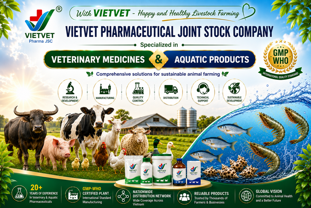 HIGH-QUALITY VETERINARY MEDICINE IN VIETNAM