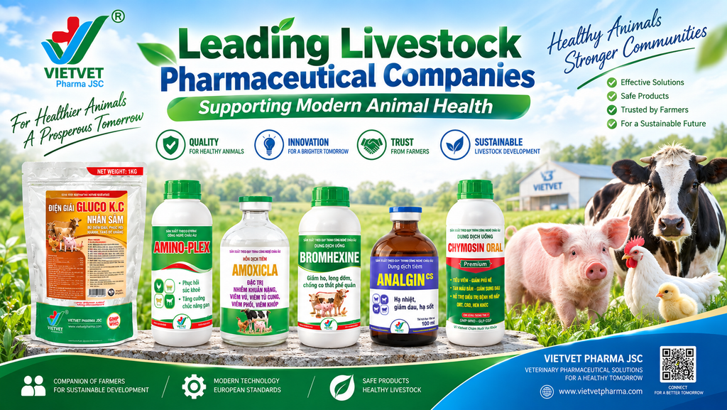Leading Livestock Pharmaceutical Companies Supporting Modern Animal Health