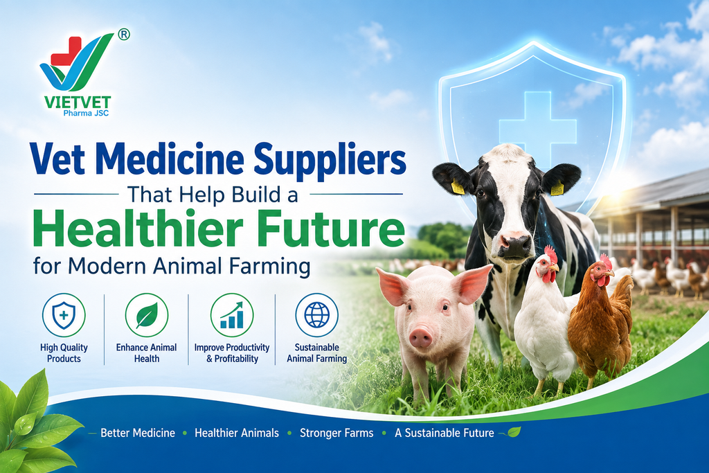Vet Medicine Suppliers That Help Build a Healthier Future for Modern Animal Farming