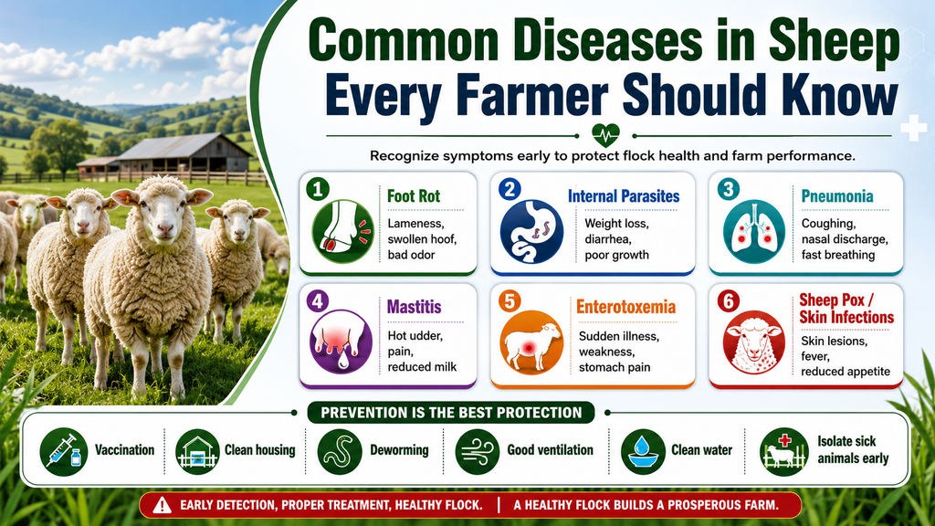 Common Diseases in Sheep Every Farmer Should Know