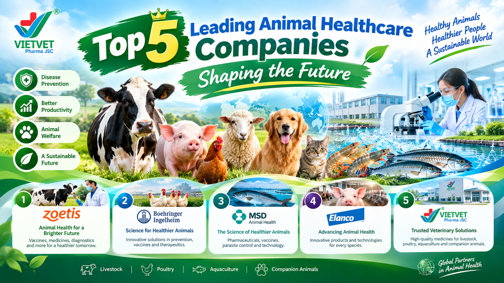 Top 5 Leading Animal Healthcare Companies Shaping the Future