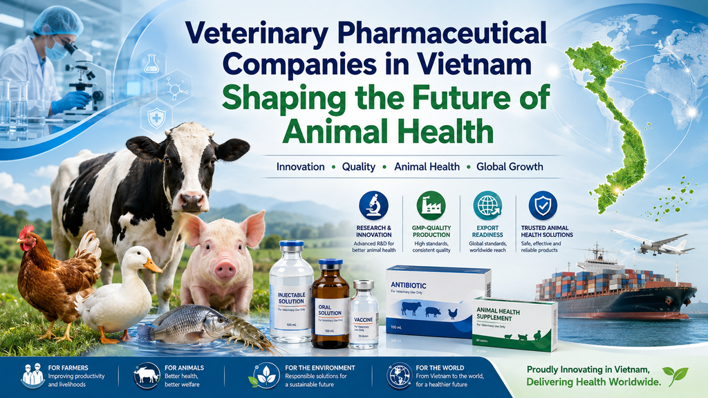 Veterinary Pharmaceutical Companies in Vietnam Shaping the Future of Animal Health