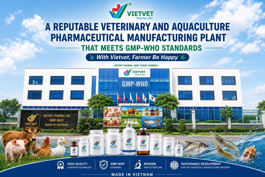 GMP-WHO CERTIFIED VETERINARY MEDICINE MANUFACTURING PLANT