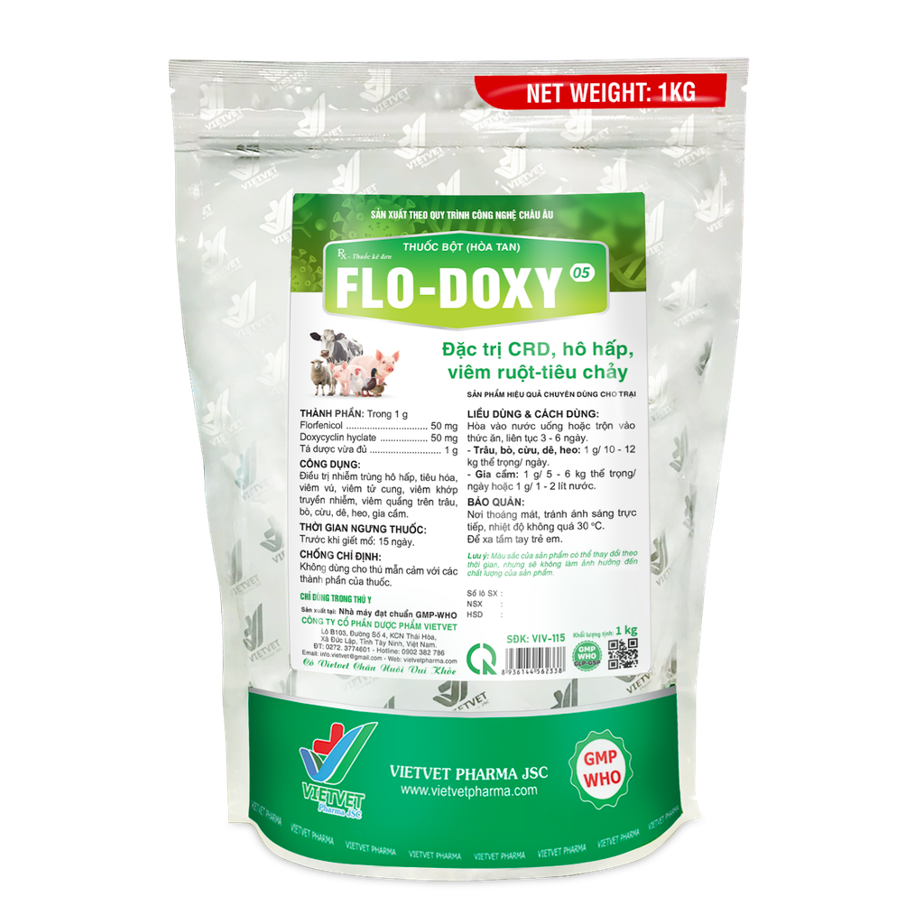 FLO-DOXY VETERINARY MEDICINE FOR LIVESTOCK AND POULTRY