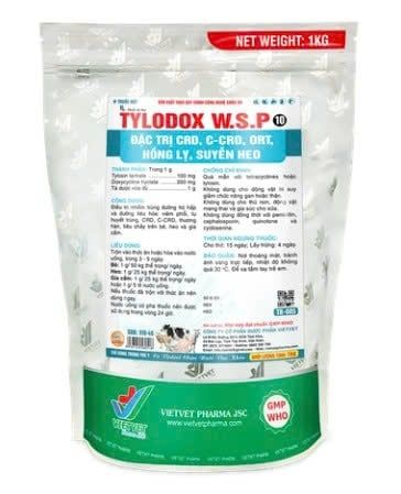TYLODOX W.S.P - THUỐC THÚ Y VIETVET
