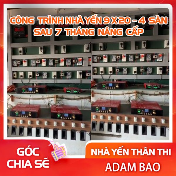 CÔNG TRÌNH NHÀ YẾN 9x20 – 4 SÀN SAU 7 THÁNG NÂNG CẤP