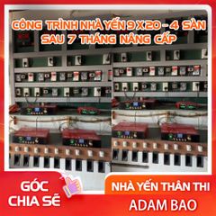 CÔNG TRÌNH NHÀ YẾN 9x20 – 4 SÀN SAU 7 THÁNG NÂNG CẤP