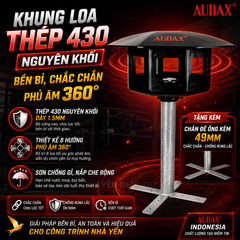 KHUNG LOA THÉP 430 NGUYÊN KHỐI