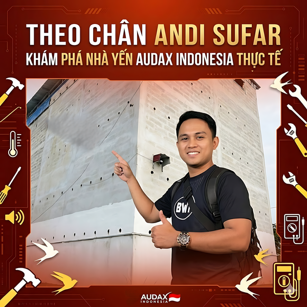 THEO CHÂN ANDI SUFAR KHÁM PHÁ NHÀ YẾN AUDAX INDONESIA THỰC TẾ