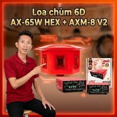 Loa chùm 6D AX-65W HEX + AXM-8 V2