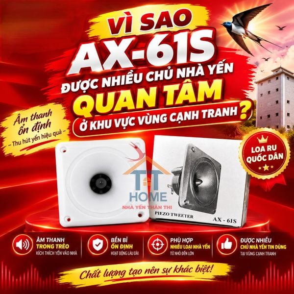VÌ SAO AX-61S ĐƯỢC NHIỀU NHÀ YẾN QUAN TÂM Ở KHU VỰC CẠNH TRANH?