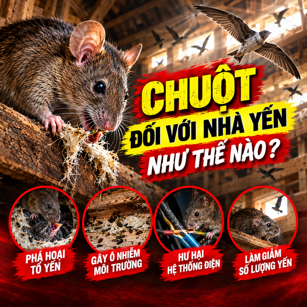 CHUỘT ĐỐI VỚI NHÀ YẾN NHƯ THẾ NÀO ?