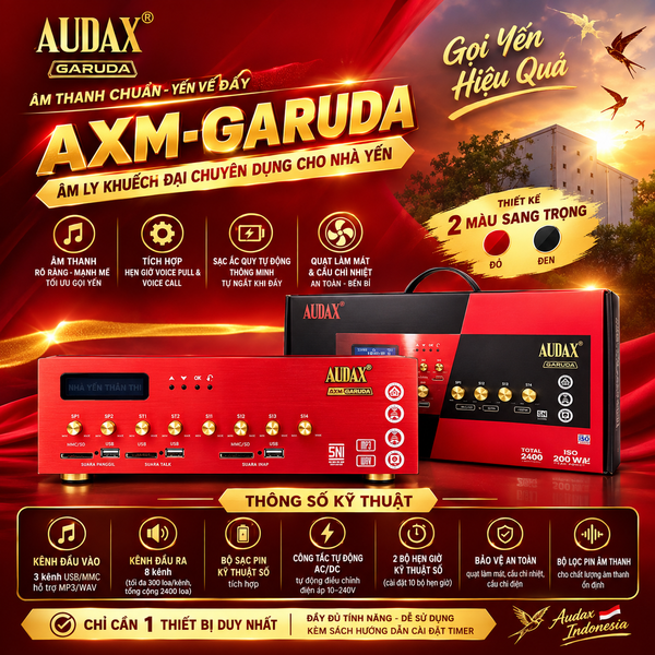 Âm LY AXM-GARUDA ĐỎ