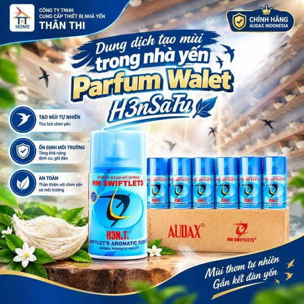 Dung dịch tạo mùi trong nhà yến H3NsaTu