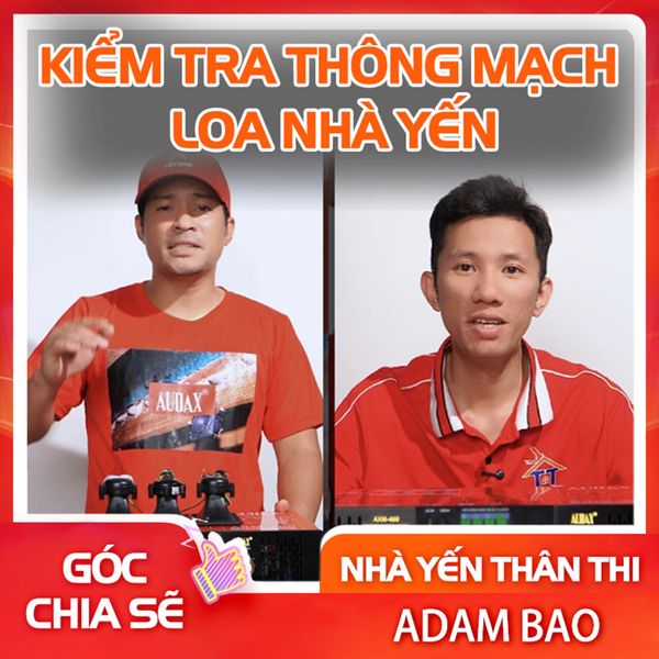 KIỂM TRA THÔNG MẠCH LOA NHÀ YẾN