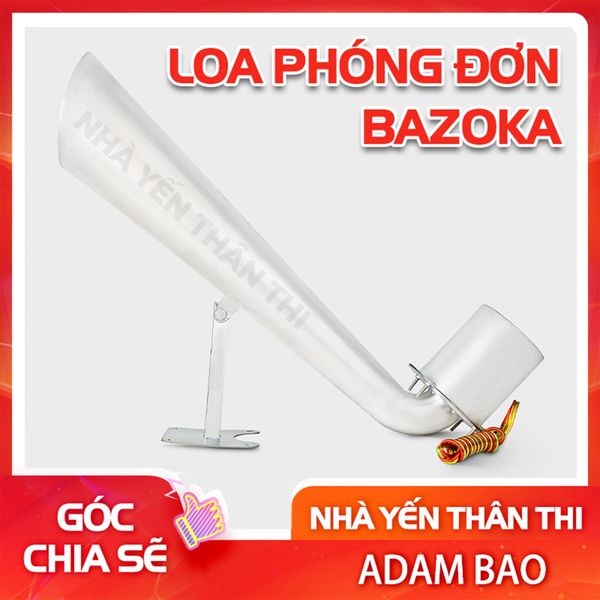 LOA PHÓNG ĐƠN CONG NGOÀI TRỜI BAZOKA