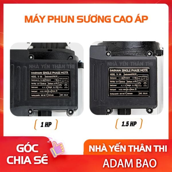 Máy phun sương cao áp