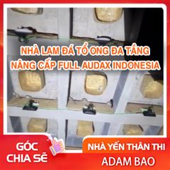 NHÀ LAM ĐÁ TỔ ONG ĐA TẦNG  SAU KHI NÂNG CẤP FULL AUDAX INDONESIA