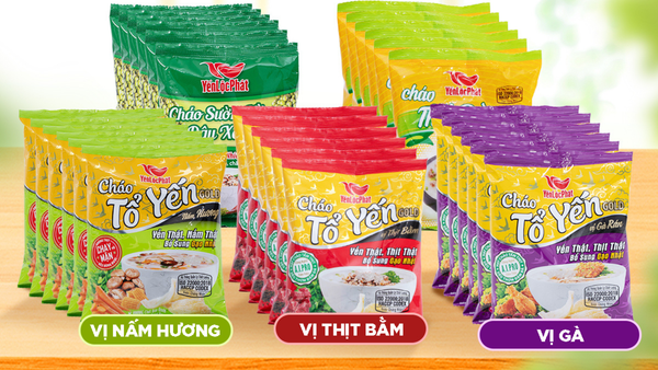 Combo cháo ăn liền – Giải pháp bữa ăn nhanh gọn
