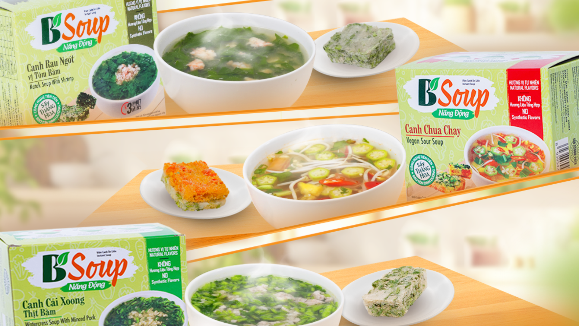 Top 3 vị canh ăn liền được yêu thích năm 2025