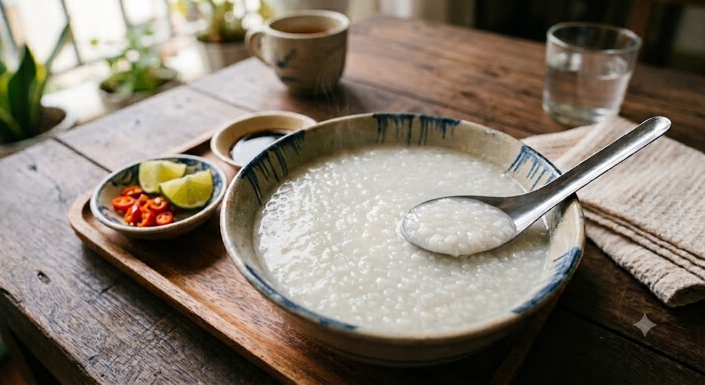 Ăn Cháo Buổi Sáng Có Tốt Không? Phân Tích Sinh Hóa & Thực Đơn Bồi Bổ Chuẩn Y Khoa