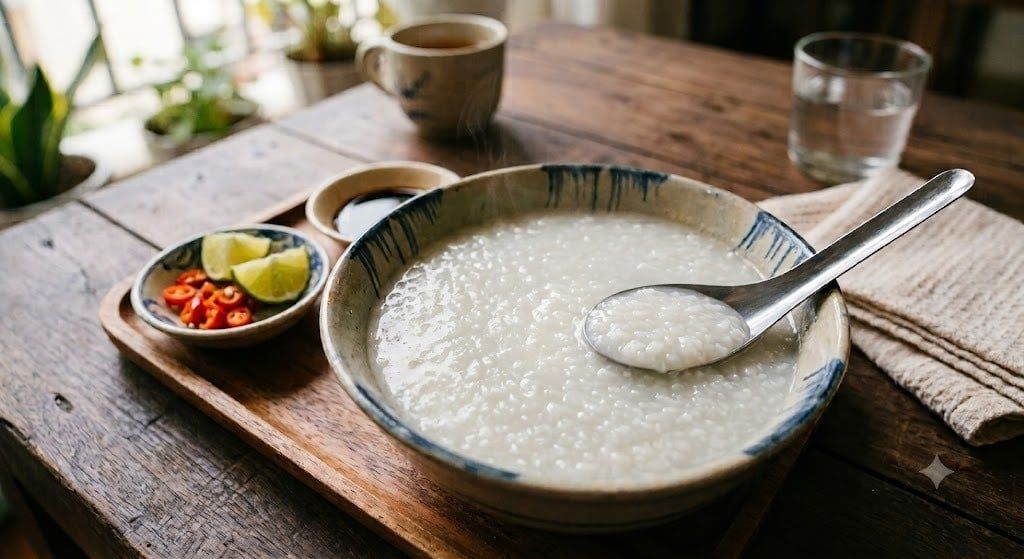 Ăn Cháo Buổi Sáng Có Tốt Không? Phân Tích Sinh Hóa & Thực Đơn Bồi Bổ Chuẩn Y Khoa