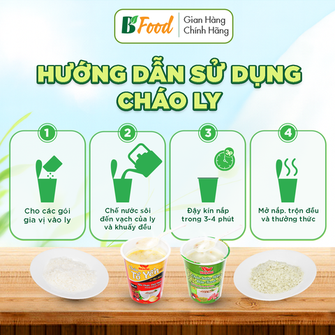 Cháo ăn liền - B’ Food