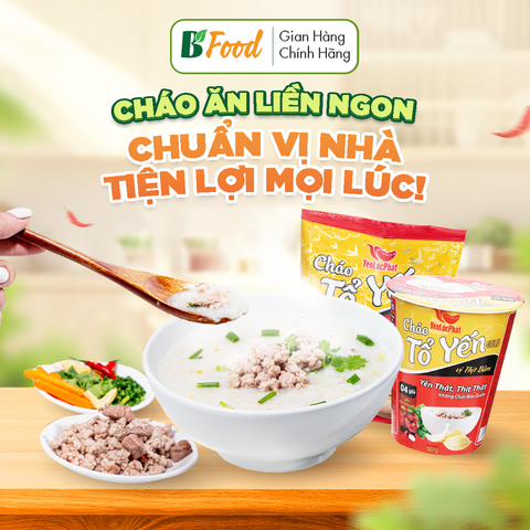 Cháo ăn liền - B’ Food