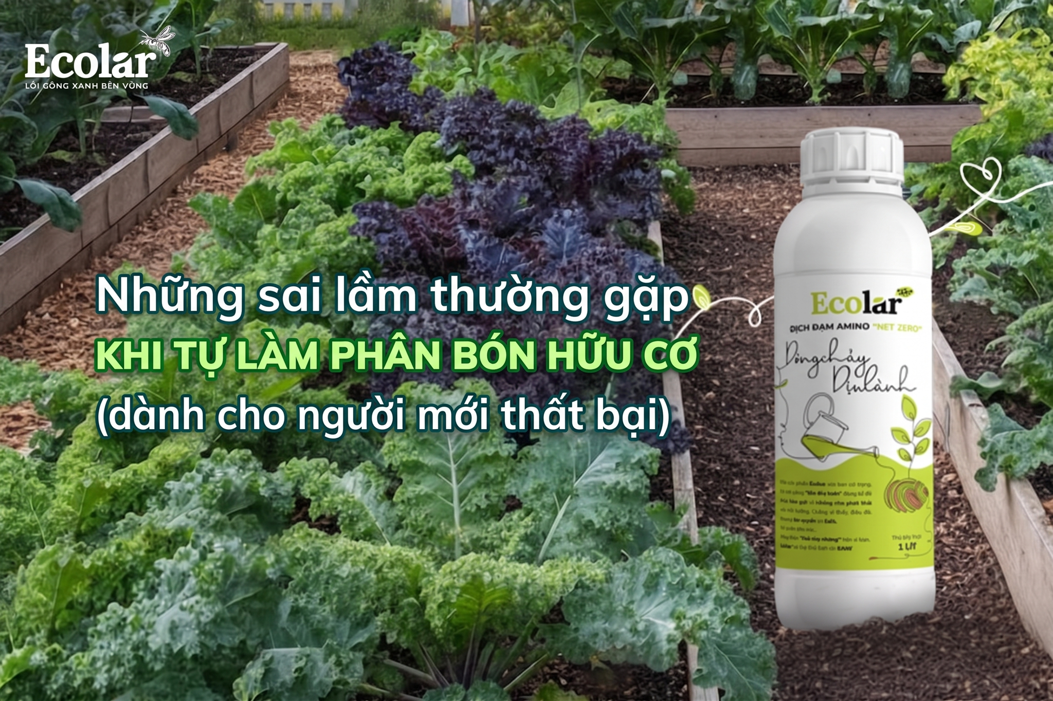 Những sai lầm thường gặp khi tự làm phân bón hữu cơ (dành cho người mới thất bại)