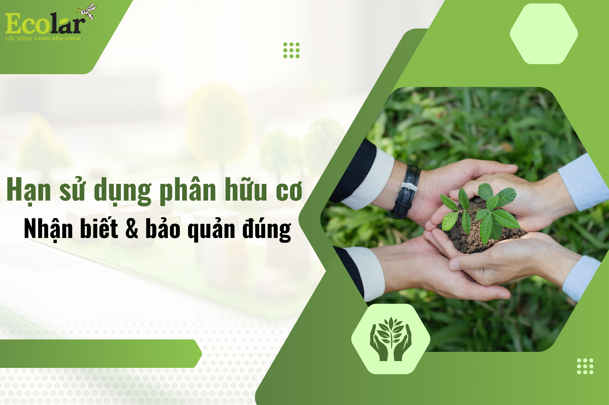 Hạn sử dụng phân hữu cơ: Nhận biết & bảo quản đúng