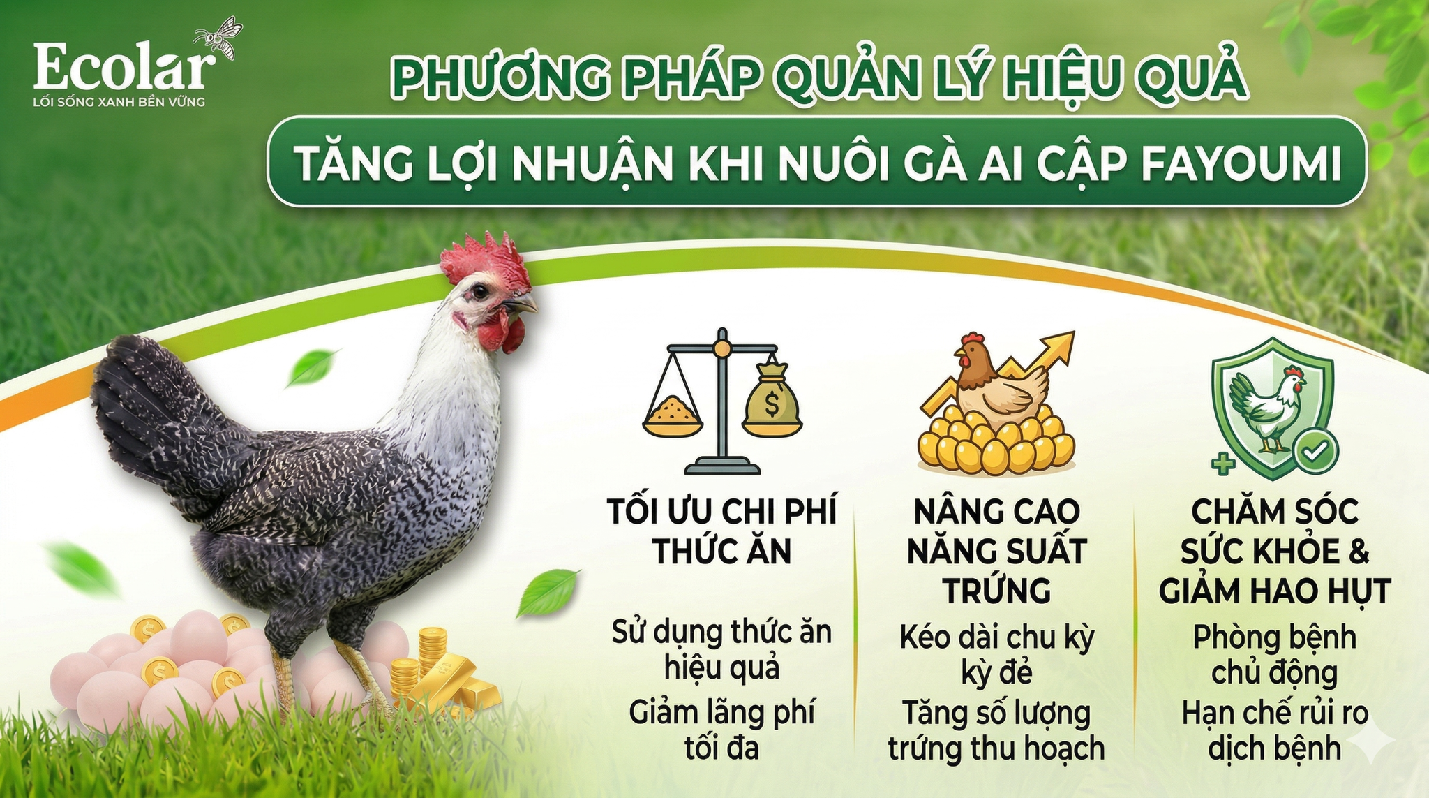 Cách Tăng Lợi Nhuận Khi Nuôi Gà Ai Cập: 3 Đòn Bẩy Quan Trọng