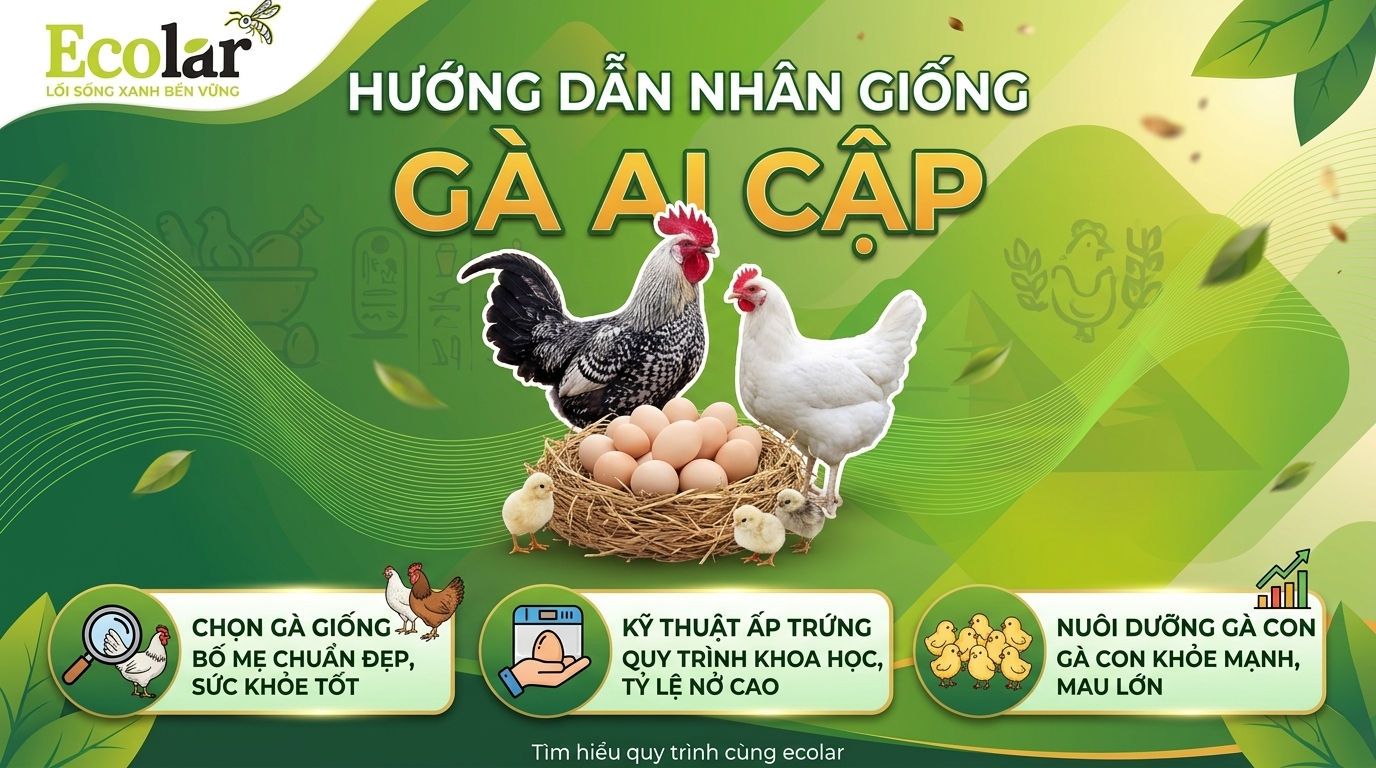 Chiến Lược Nhân Giống Gà Ai Cập Từ A-Z: Xây Dựng Đàn Giống Bền Vững