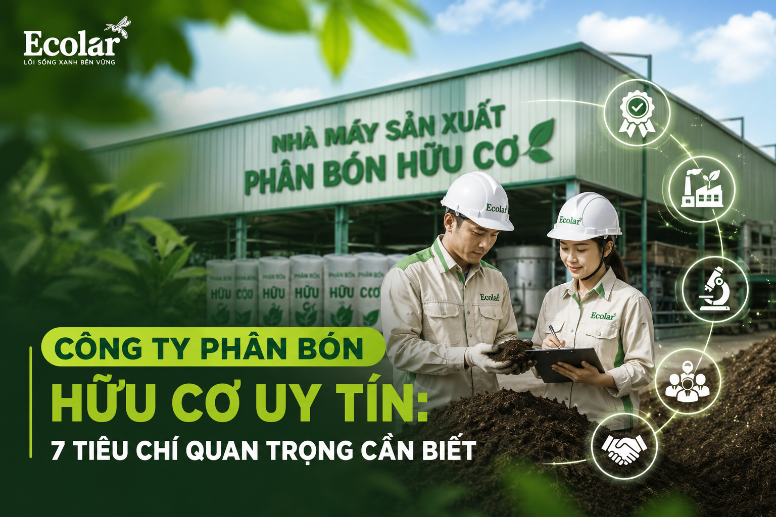 Công Ty Phân Bón Hữu Cơ Uy Tín: 7 Tiêu Chí Quan Trọng Cần Biết