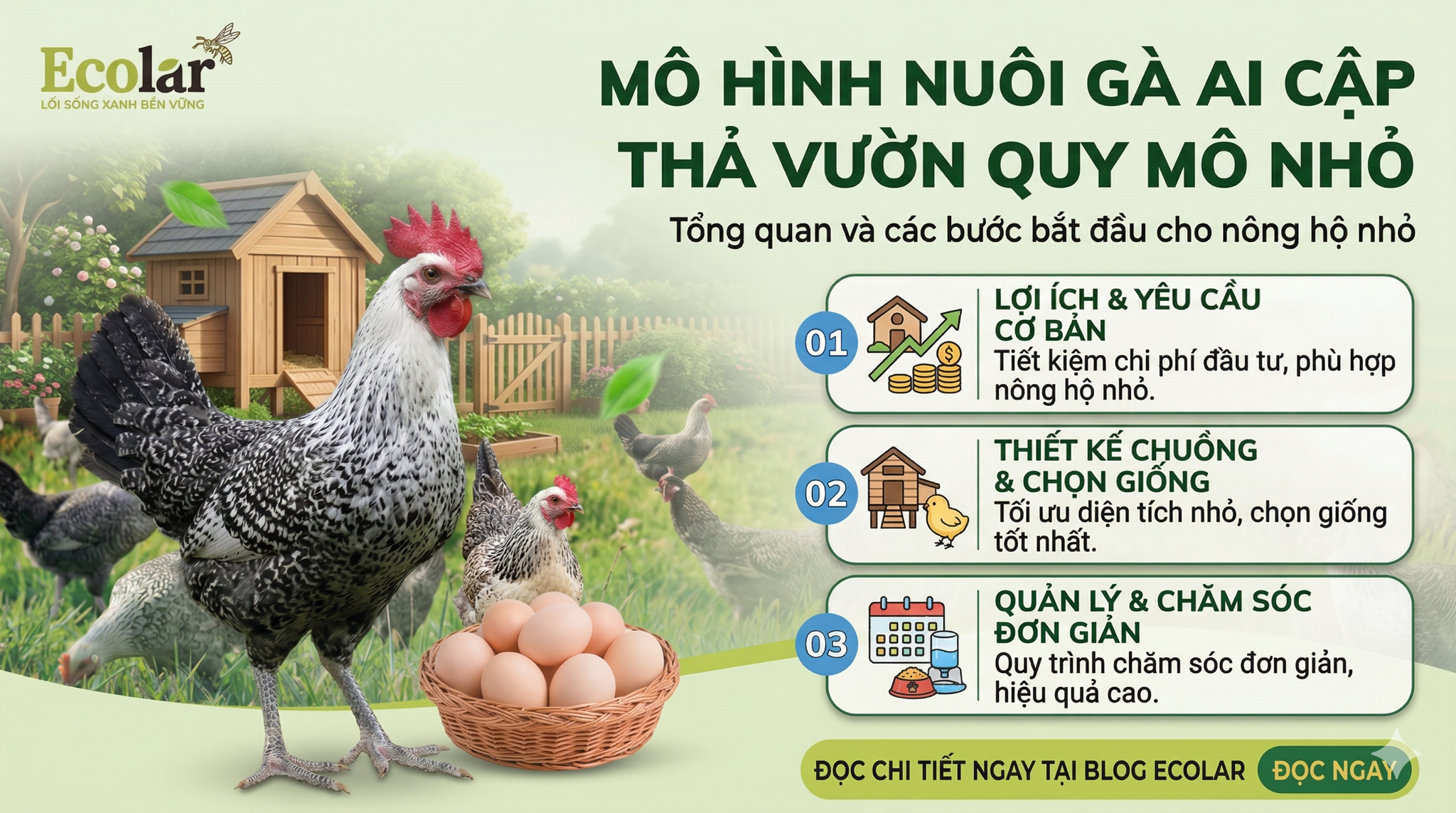 Mô Hình Nuôi Gà Ai Cập Thả Vườn Quy Mô Nhỏ Cho Hộ Gia Đình